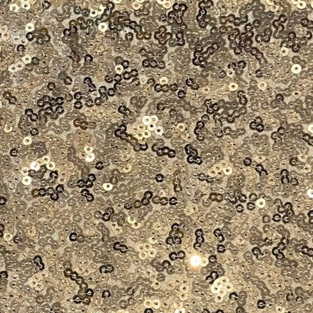 IPSY Glam Bag Metallic Gold Sequin and Black Like New - Picture 9 of 11